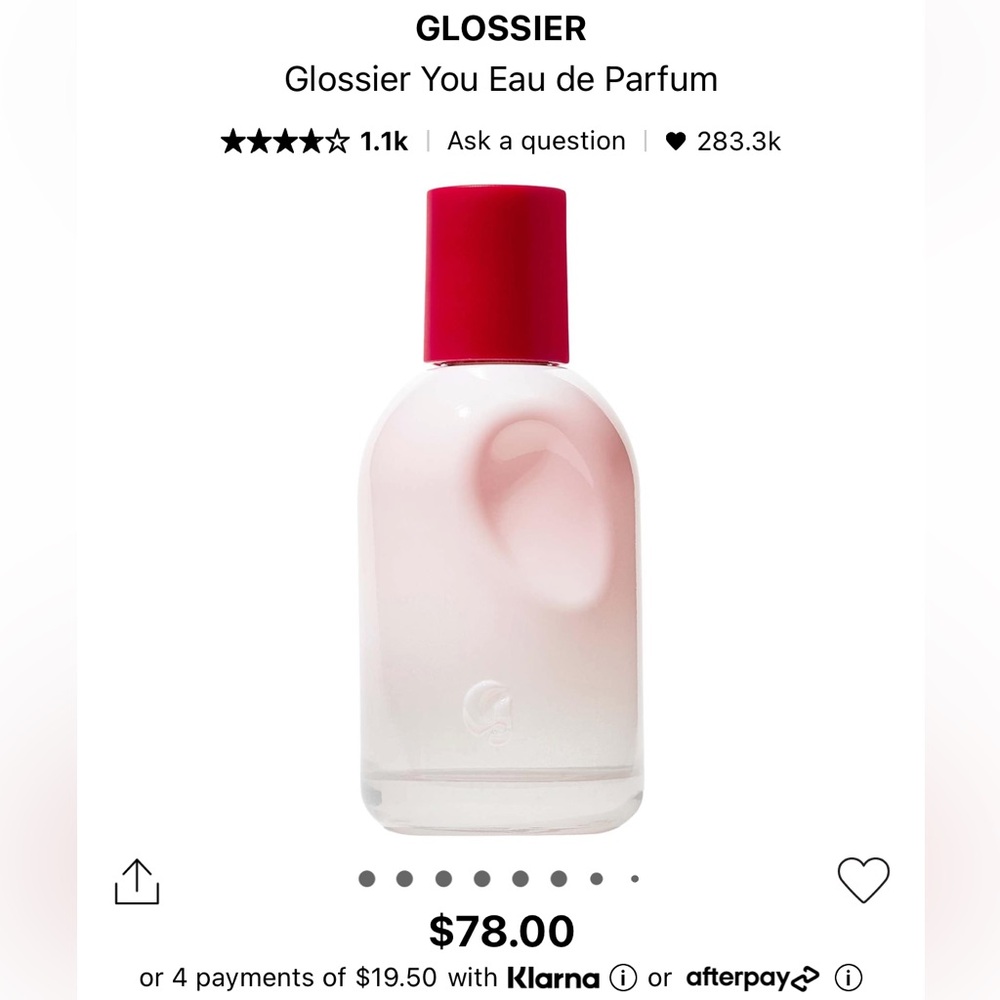Glossier you perfume